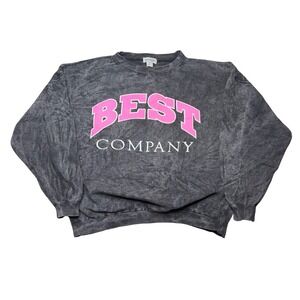 Vintage 90s Express Best Company cropped look sweater